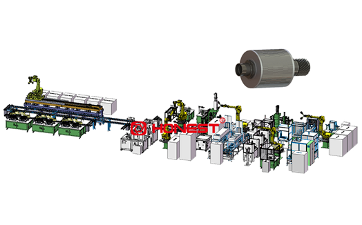 EV Drive Motor Rotor Production Line